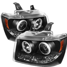 Spyder Auto 5030047 CCFL Halo Projector Headlights Black/Clear