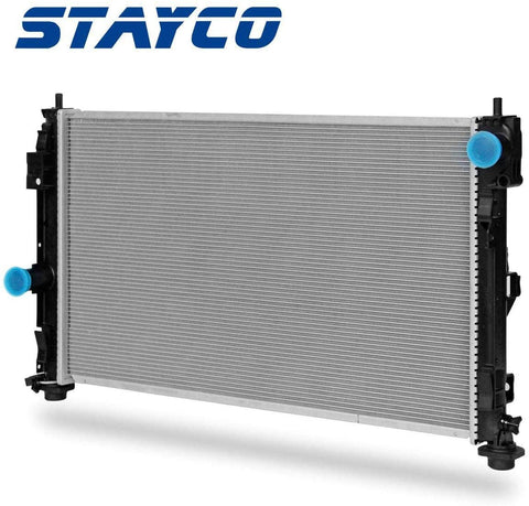 STAYCO Radiator Compatible with 200 Sebring Compatible with Avenger Caliber Compatible with Compass Patriot L4 2.4L 2.0L Replacement# CU2951