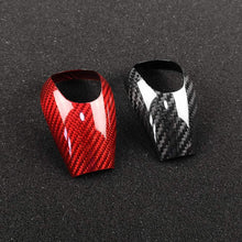 AIRSPEED Carbon Fiber Gear Shift Knob Cover Trim for BMW M3 M5 M6 Accessories(Red)