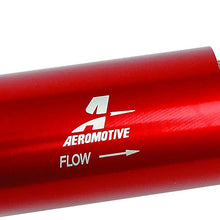 Aeromotive 12304 Red Fuel Filter (In-Line Filter/100-Micron)