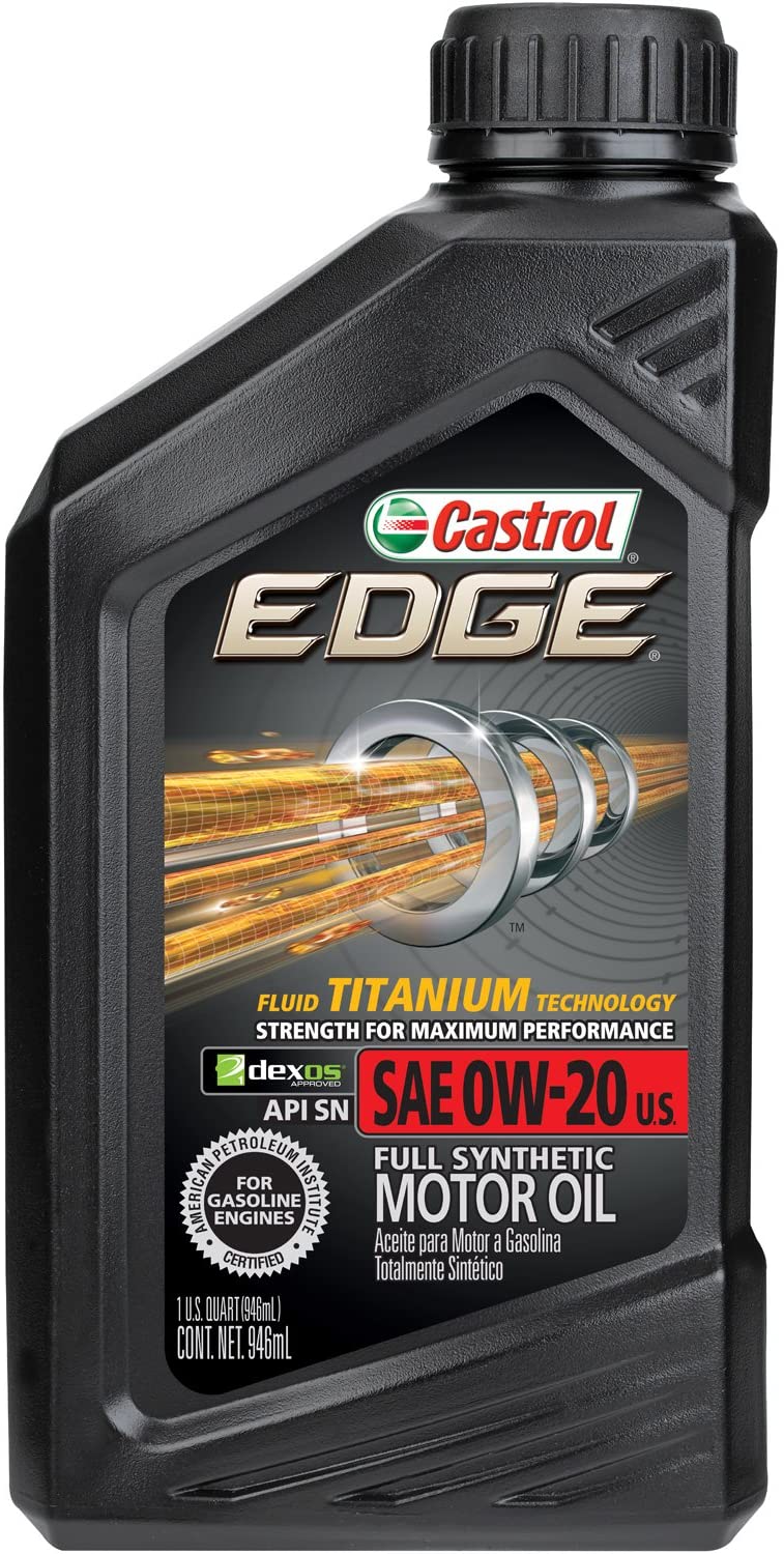 Castrol 06011-6PK Edge 0W20 Synthetic Motor Oil