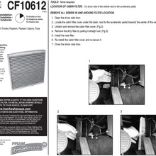 FRAM Fresh Breeze Cabin Air Filter Replacement for Car Passenger Compartment w/Arm and Hammer Baking Soda, Easy Install, CF8644A for Select Volkswagen and Audi Vehicles , white