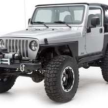 Smittybilt 76740D SRC Classic Front Bumper with D-Ring Mounts and Shackles for 1976-2006 Jeep Wrangler TJ/YJ/LJ