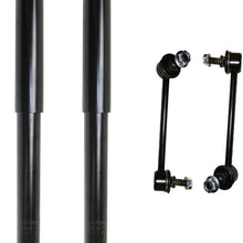 Detroit Axle - 4pc Rear Shock Absorbers & Sway Bar Links for 2009-2015 Honda Pilot