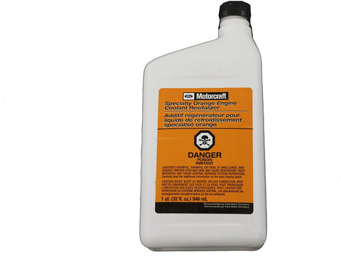 Genuine Ford Fluid VC-12 Orange Specialty Revitalizer Engine Coolant - 1 Quart