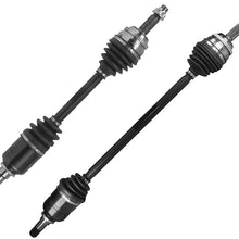 DTA 2 Front CV Axles Compatible with Toyota Corolla 1.8L Engine 2009-2018; Pontiac Vibe 1.8L 2009 2010; Matrix 1.8L 2009-2013