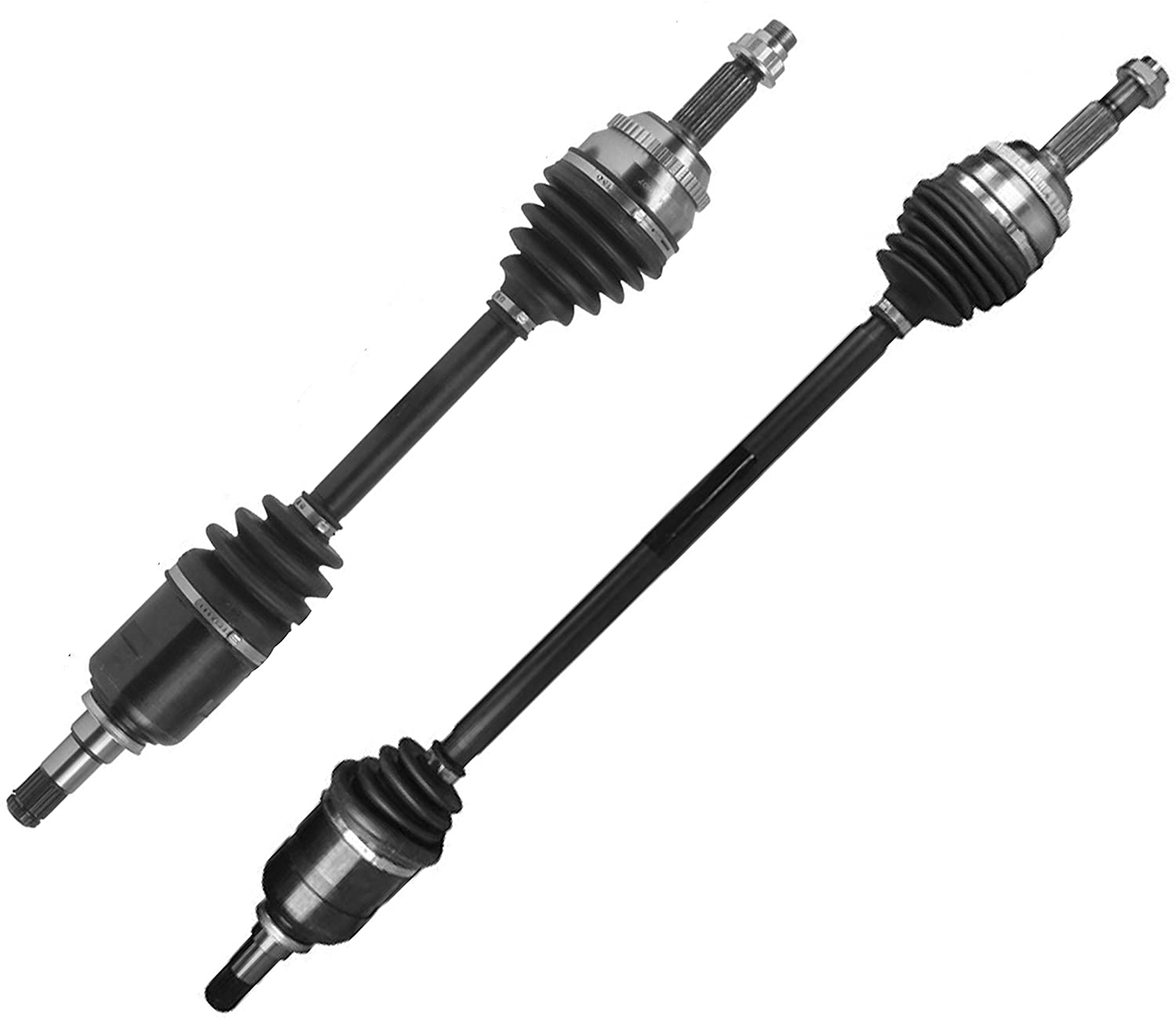 DTA 2 Front CV Axles Compatible with Toyota Corolla 1.8L Engine 2009-2018; Pontiac Vibe 1.8L 2009 2010; Matrix 1.8L 2009-2013