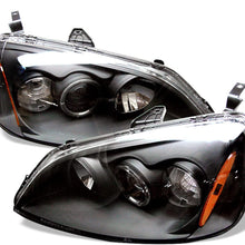 Spyder Auto 5010759 LED Halo Projector Headlights Black/Clear