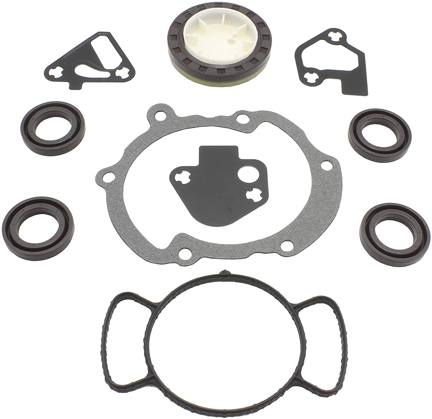 DNJ TC3139 Timing Cover Gasket for 2004-2016 / Buick, Cadillac, Chevrolet, GMC, Pontiac, Saab, Saturn, Suzuki / 9-4X, Acadia, ATS, Aura, Camaro, Canyon, Caprice, Captiva Sport, Colorado, CTS, Enclave