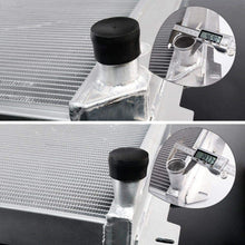 ALLOYWORKS 3 Row Aluminum Radiator for Jeep Wrangler TJ YJ CHEVY V8 Conversion (w/FAN SROUD)
