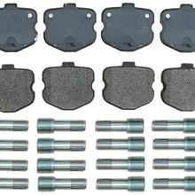ACDelco 17D1185MH Professional Semi-Metallic Front Disc Brake Pad Set