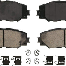 Wagner QuickStop ZD1210 Ceramic Disc Pad Set, Front