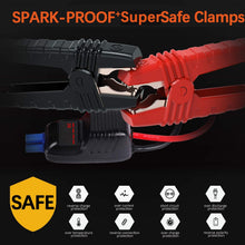 TrekPow A18 800A Peak Portable Car Jump Starter with USB Quick Charge 3.0 (up to 6.0L Gas, 5.0L Diesel Engine), SuperSafe Battery Jumper Pack with Smart Jumper Cables, Type-C Input&Output, Flashlight