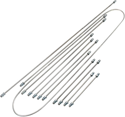 Kuhltek Motorwerks 133698723S Stainless Steel Brake Line Kit for VW Super Beetle