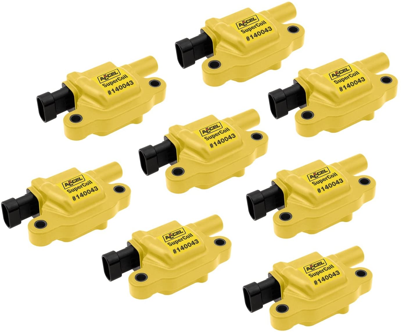 ACCEL 140043-8 Ignition SuperCoil Set (Pack of 8)