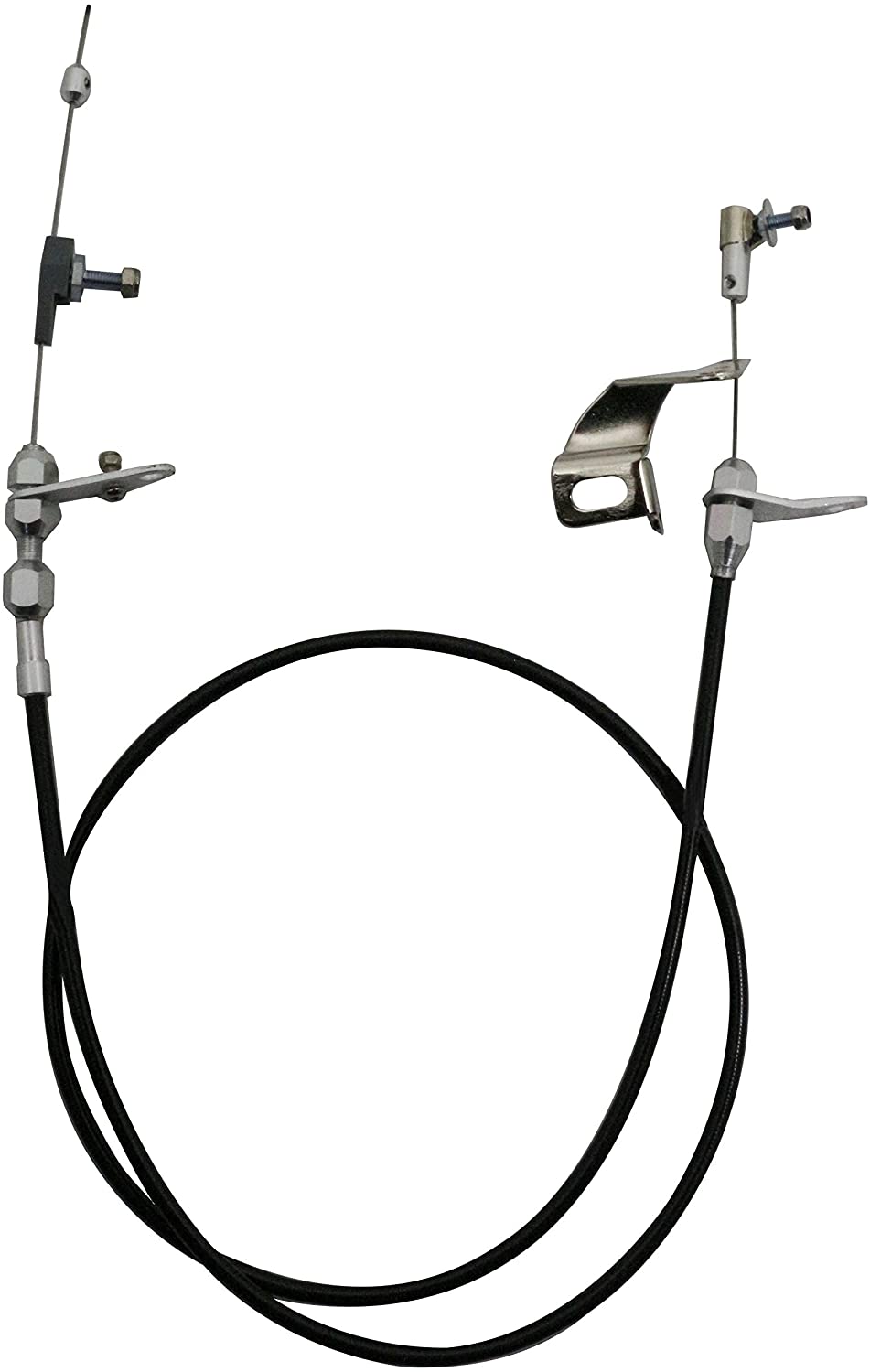 Compatible/Replacement for CHRYSLER 727 TRANSMISSION KICKDOWN CABLE KIT - BLACK