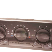 ACDelco 15-72667 GM Original Equipment Heating and Air Conditioning Control Panel with Rear Window Defogger Switch