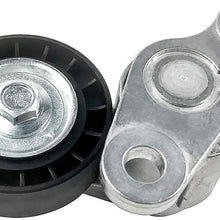 ACauto 38159 12580196 89258 OE-Quality Universal Automatic Belt Tensioner with Pulley Assembly