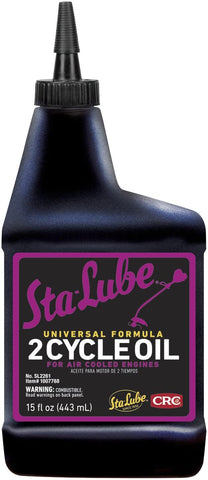 Sta-Lube SL2261 Universal 2 Cycle OIL-15 OZ. Bottle, 15. Fluid_Ounces