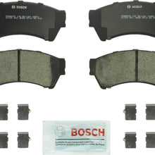 Bosch BC1164 QuietCast Premium Ceramic Disc Brake Pad Set For: Ford Fusion; Lincoln MKZ, Zephyr; Mazda 6; Mercury Milan, Front