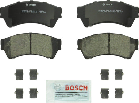 Bosch BC1164 QuietCast Premium Ceramic Disc Brake Pad Set For: Ford Fusion; Lincoln MKZ, Zephyr; Mazda 6; Mercury Milan, Front