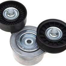 ACDelco 39120 Professional Automatic Belt Tensioner and 2 Pulley Assembly