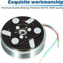 AUTEX A/C Compressor Clutch Coil Assembly Kit Replacement for Civic 1.7L 2002 2003 2004 2005 Air Conditioning Repair Kit Plate Pulley Bearing Coil