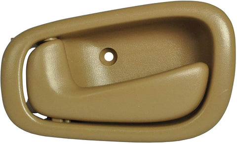 Replacement Front Left Driver Side Beige Door Handle for 1998-2002 Toyota Corolla TO1352165 (1998, 1999, 2000, 2001, 2002)