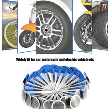 24 PCS Radial Tyre Puncture Patches Tire Repair Tool Car Motorcycle Universal Tubeless Tire Puncture Repair Mushroom Plug Patch Gum for Car,motorcycle,electric vehicle (609mm)