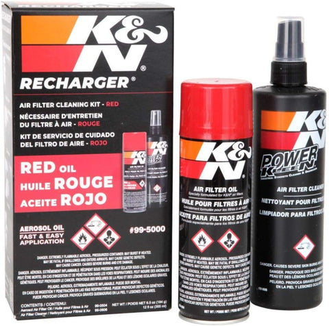 K&N Cabin Air Filter Cleaning Kit: Spray Bottle Filter Cleaner and Refresher Kit; Restores Cabin Air Filter Performance; Service Kit-99-6000