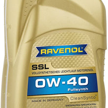 RAVENOL J1A1555 SSL 0W-40 Fully Synthetic Motor Oil (1 Liter)