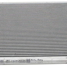 A/C Condenser Compatible with 2013-2016 Dodge Dart Aluminum Core