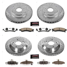 Power Stop K1528-26 Front & Rear Z26 Street Warrior Brake Kit Chevrolet