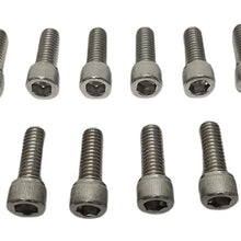 Z Whip SBC Stainless-Steel Intake Manifold Bolt Kit 3/8-16 1” BOLTS Compatible with Chevrolet Chevy V8 Small Block Engines 265 283 305 327 350 383 400 5.0L 5.7L TPI TBI 1955-1995 Gen I heads