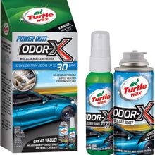 Turtle Wax Odor-X Whole Car Blast Kit with Car Bomb and Travel Spray Air Freshener (New Car Scent)
