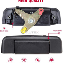 AUTEX 1pcs Tailgate Lift Tail Gate Rear Latch Cargo Hatch Door Handle Compatible with Toyota Pickup 1989 1990 1991 1992 1993 1994 1995 77103, 69090-89102, 6909089102, TO1915101