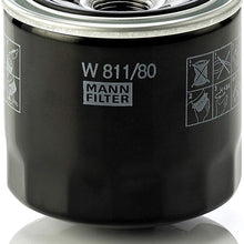 Mann Filter W811/80 Spin-On Oil Filter
