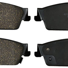 KFE KFE1194-104 Ultra Quiet Advanced Premium Ceramic Brake Pad Rear Set Compatible with: Chevrolet Silverado 1500, Tahoe, Suburban; GMC Sierra, Yukon; Escalade