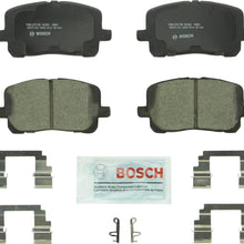Bosch BC923 QuietCast Premium Ceramic Disc Brake Pad Set For: Pontiac Vibe; Toyota Corolla, Matrix, Front