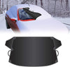 BDK FG-100 Black Winter Defender - Car Windshield Cover for Ice and Snow, Magnetic Waterproof Frost Protector, 1 Pack