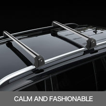 SnailAuto Silver Cross Bars Roof Rack Customized for Land Rover Discovery 2017 2018 2019 2020 2021 Luggage Rack