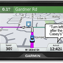 Garmin Drive 50 USA LM GPS Navigator System with Lifetime Maps, Spoken Turn-By-Turn Directions, Direct Access, Driver Alerts, and Foursquare Data