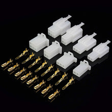 AuSL 380 Pcs 2.8mm 2 3 4 6 Pin Automotive Electrical Wire Connectors Kit, Male & Female Plug Housing Pin Header Crimp Wire Terminals Connector Assortment Kit for Motorcycle, Bike, Car, Boats