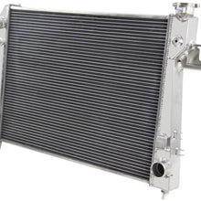 CoolingSky Full Aluminum Engine Radiator for Dodge Ram 1500/2500/3500 Pickup Truck 5.7L V8 2003-2009