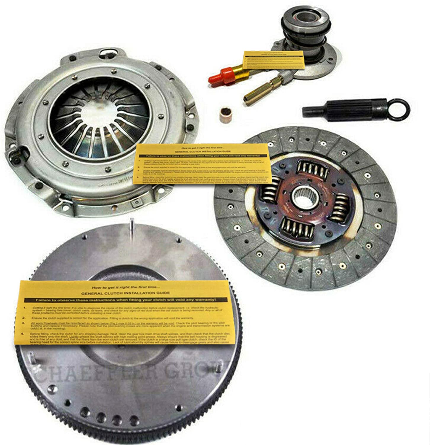 EFT HD CLUTCH KIT + SLAVE + FLYWHEEL FITS 96-02 CAMARO PONTIAC FIREBIRD 3.8L V6