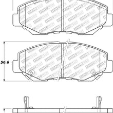 StopTech 305.09142 Street Select Brake Pads with Hardware