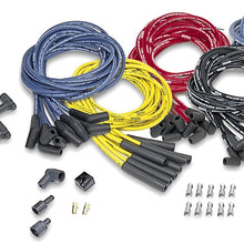 Moroso 73217 Spiral Core Univ Wire Set, Yellow, 90 Deg