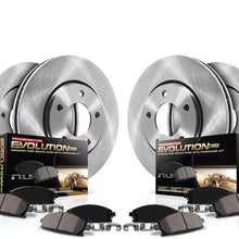 Power Stop KOE8268 Autospecialty Replacement Front and Rear Brake Kit- Brake Rotors and Ceramic Brake Pads