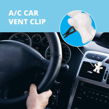 Little Joe 96402 Vanilla Scent, Car Air Freshener, Clips to A/C Air Vent, Alcohol-Free Fragrance Oil, Non-Hazardous and Non-Toxic Plastic, Set of 1