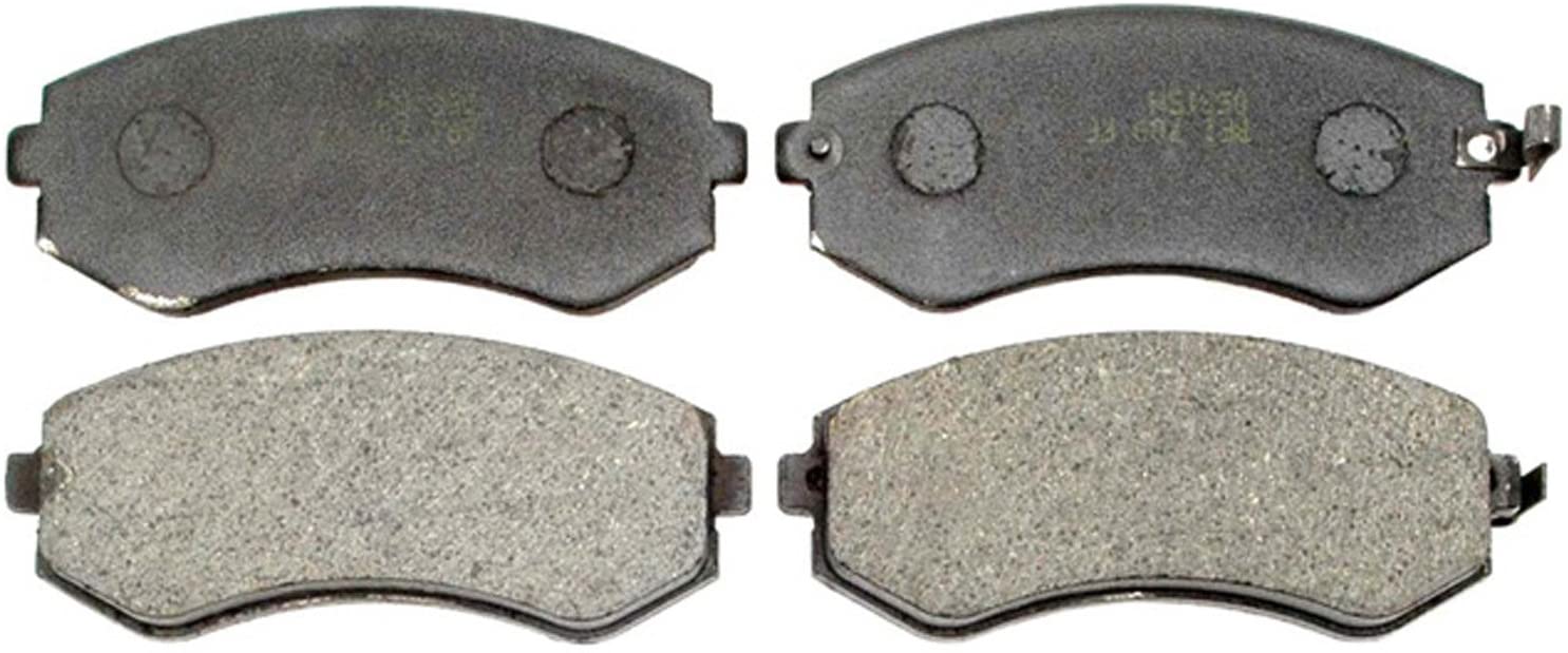 ACDelco 17D422 Professional Organic Front Disc Brake Pad Set